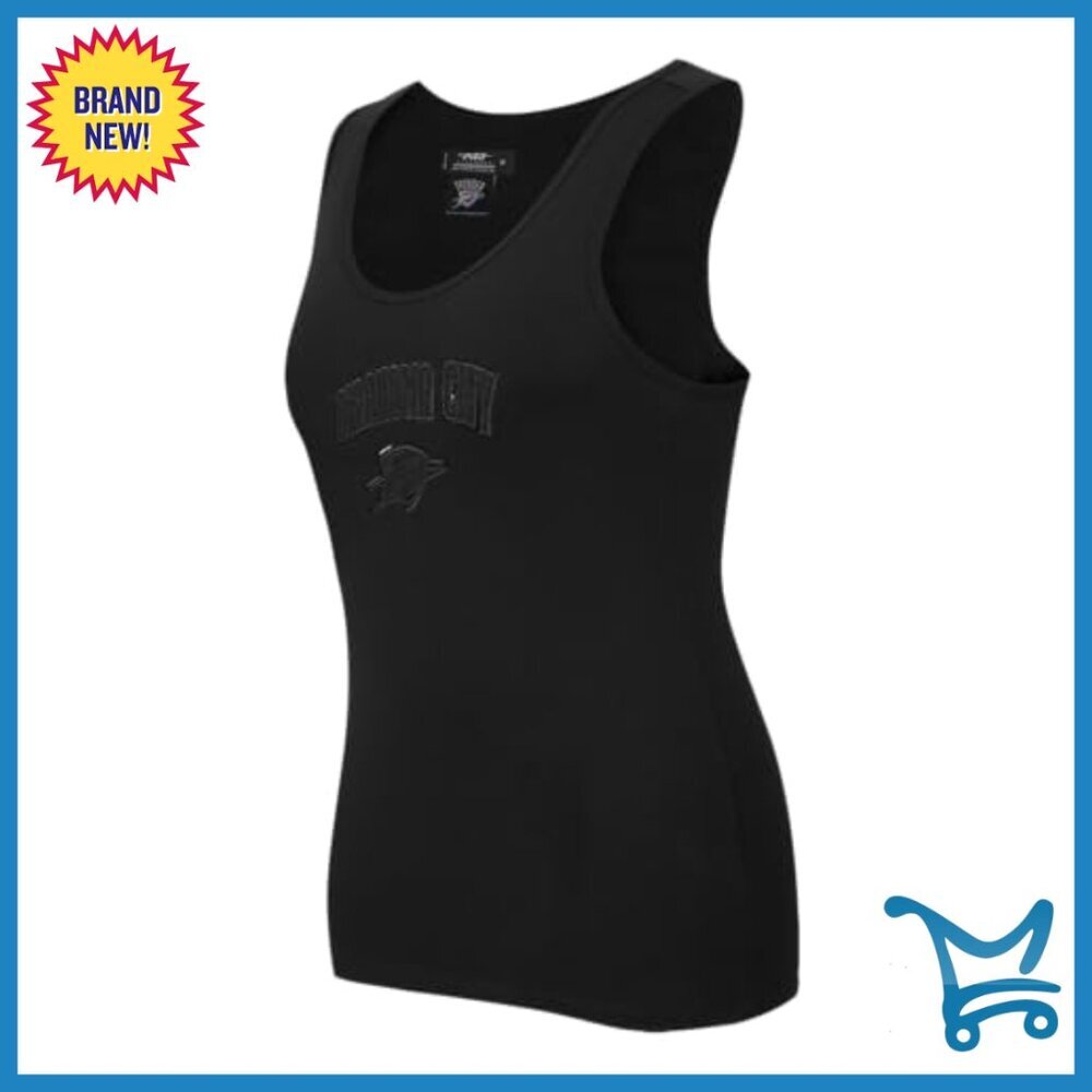 X-Large Relaxed Fit Racerback Tank Top, Premium Cotton, NBA Licensed - Picture 3 of 6